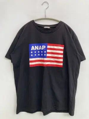 ANAP/アナップ/Tシャツ/カットソー/トップス/ブラック/F