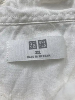 UNIQLO/ユニクロ/シャツ/ブラウス/トップス/ホワイト/3XL