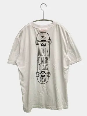 Dickies/ディッキーズ/Tシャツ/カットソー/トップス/ホワイト/L