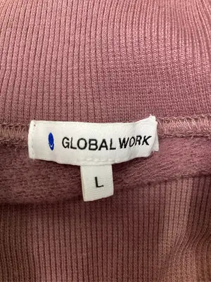 GLOBAL WORK/グローバルワーク/スウェット/トップス/ピンク/L