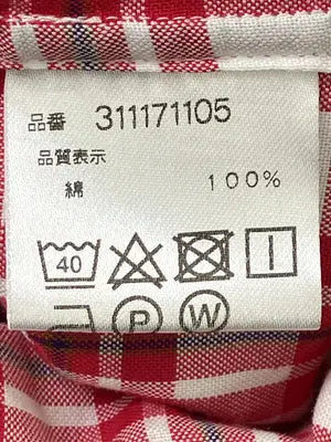 McGREGOR/マックレガー/シャツ/ブラウス/トップス/レッド/M