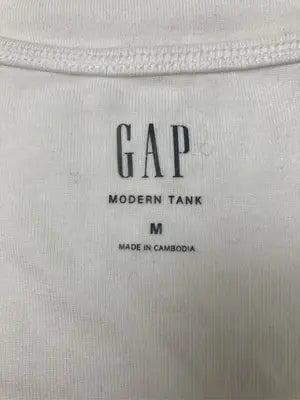 GAP/ギャップ/タンクトップ/トップス/ホワイト/M