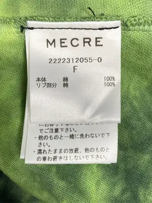 MECRE/メクル/ノースリーブ/トップス/ライトグリーン/F