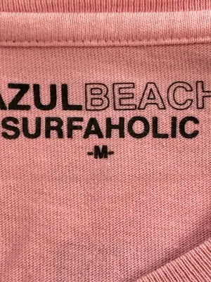 AZUL REACH SURFAHOLIC/Tシャツ/カットソー/トップス/ピンク/M