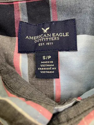 AMERICAN EAGLE/アメリカンイーグル/シャツ/ブラウス/トップス/ブルー/S/P