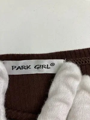 PARK GIRL/パークガール/Tシャツ/カットソー/トップス/ブラウン/M
