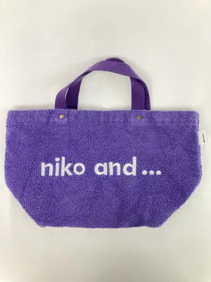 niko and .../ニコアンド/トートバッグ/バッグ/パープル