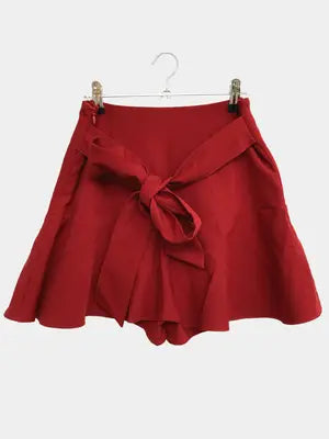 ZARA/ザラ/ショート/ミニスカート/スカート/レッド/S