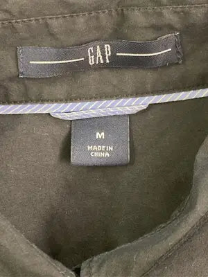 GAP/ギャップ/シャツワンピース/ワンピース/ドレス/ブラック/M