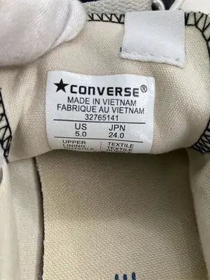 CONVERSE/コンバース/スニーカー/シューズ/ブラック/24.0