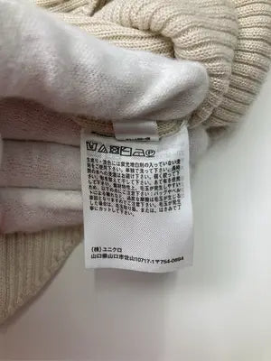 UNIQLO/ユニクロ/ニット/セーター/トップス/ベージュ/S
