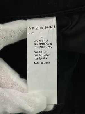 AZUL by MOUSSY/アズールバイマウジー/デニムパンツ/パンツ/ブラック/L