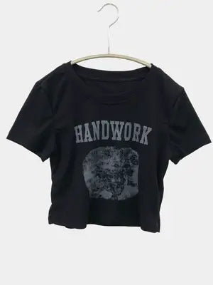 Tシャツ/カットソー/トップス/ブラック