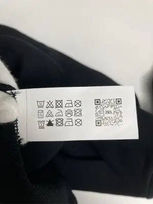 ZARA/ザラ/Tシャツ/カットソー/トップス/ブラック/USA S
