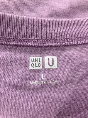 UNIQLO/ユニクロ/Tシャツ/カットソー/トップス/パープル/L