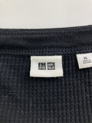 UNIQLO/ユニクロ/Tシャツ/カットソー/トップス/ブラック/XL