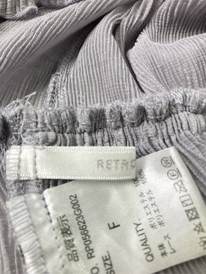 RETRO GIRL/レトロガール/シャツ/ブラウス/トップス/グレー/F