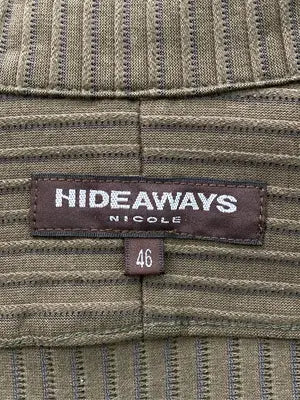 HIDEAWAYS/ハイダウェイ/シャツ/ブラウス/トップス/ブラウン/46