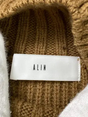 ALIN/ニット/セーター/トップス/ブラウン/F