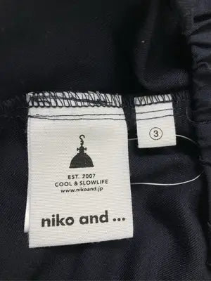 niko and .../ニコアンド/その他パンツ/パンツ/ブラック/3