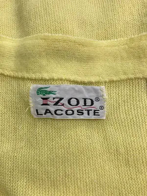 IZOD LACOSTE/アイゾッドラコステ/カーディガン/ボレロ/トップス/イエロー