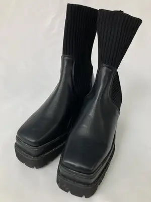 Evris/エヴリス/ブーツ/シューズ/ブラック/S