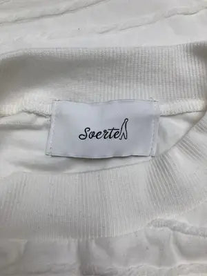 soerte/ソエルテ/Tシャツ/カットソー/トップス/ホワイト/3