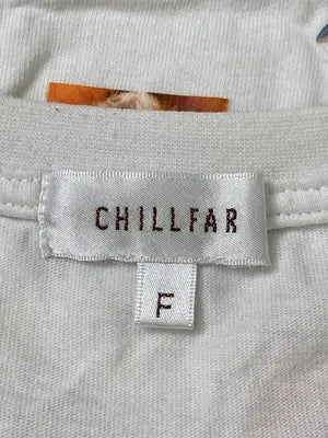 CHILLFAR/チルファー/Tシャツ/カットソー/トップス/ホワイト/F