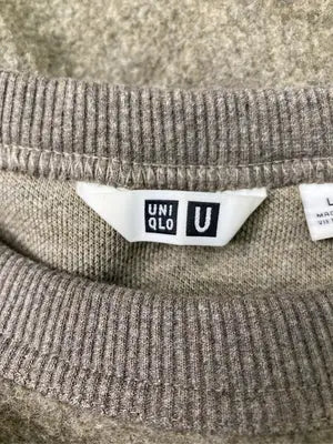 UNIQLO U/ユニクロユー/スウェット/トップス/ブラウン/L