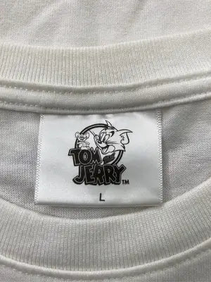 TOM and JERRY/トムアンドジェリー/Tシャツ/カットソー/トップス/ホワイト/L