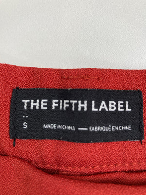 THE FIFTH LABEL/スラックス/パンツ/レッド/S