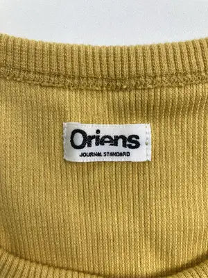 Oriens/オリエンス/タンクトップ/トップス/イエロー/F