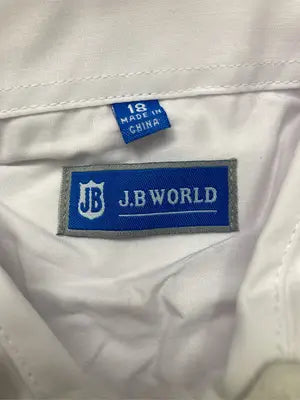 J.B WORLD/ビジネスシャツ/トップス/ホワイト/18