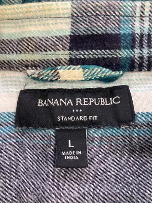 BANANA REPUBLIC/バナナリパブリック/シャツ/ブラウス/トップス/グレー/L