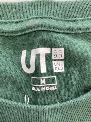 UNIQLO/ユニクロ/Tシャツ/カットソー/トップス/グリーン/M