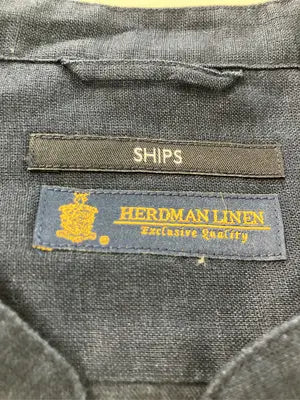 SHIPS/シップス/シャツ/ブラウス/トップス/ネイビー/S