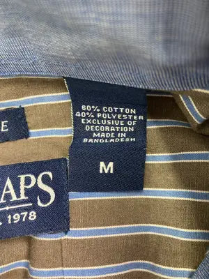 CHAPS/チャップス/シャツ/ブラウス/トップス/ブラウン/M