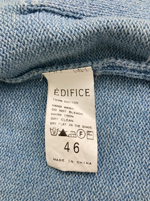 EDIFICE/エディフィス/ベスト/トップス/スカイブルー/46