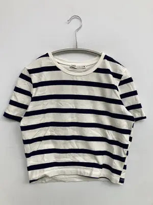 ZARA/ザラ/Tシャツ/カットソー/トップス/ネイビー/M