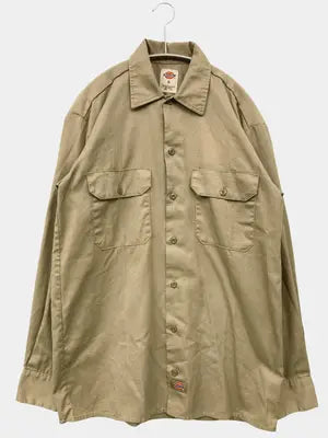 Dickies/ディッキーズ/シャツ/ブラウス/トップス/ベージュ/Ｓ