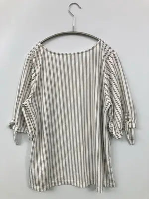 TOPVALU/トップバリュ/Tシャツ/カットソー/トップス/ホワイト/L