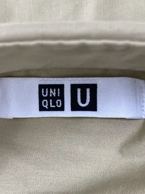 UNIQLO U/ユニクロユー/シャツ/ブラウス/トップス/ベージュ/L