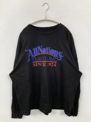 ALL DAY BBOO/オールデイプー/Tシャツ/カットソー/トップス/ブラック