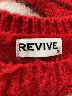 REVIVE/ニット/セーター/トップス/レッド/F