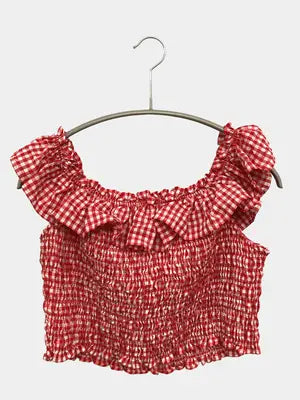 ZARA/ザラ/その他トップス/トップス/レッド/USA M