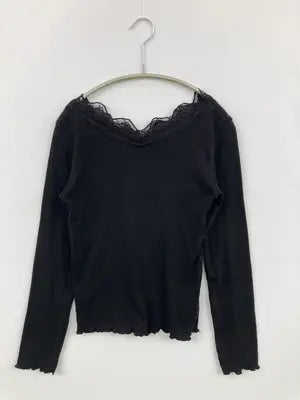 RETRO GIRL/レトロガール/Tシャツ/カットソー/トップス/ブラック/M