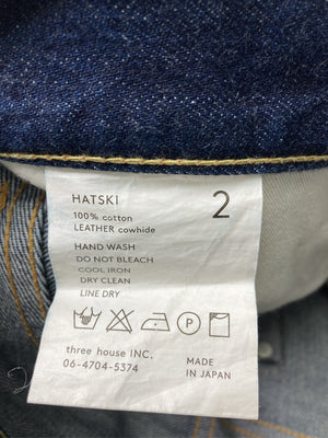 HATSKI/デニムパンツ/パンツ/ネイビー/2