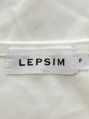 LEPSIM/レプシィム/Tシャツ/カットソー/トップス/ホワイト/F