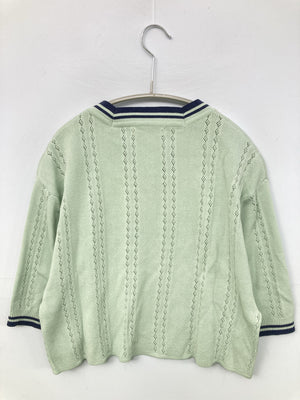 MOUSSY/マウジー/ニット/セーター/トップス/ライトグリーン/F
