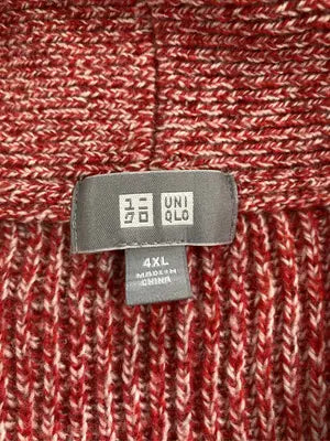 UNIQLO/ユニクロ/カーディガン/ボレロ/トップス/レッド/4XL